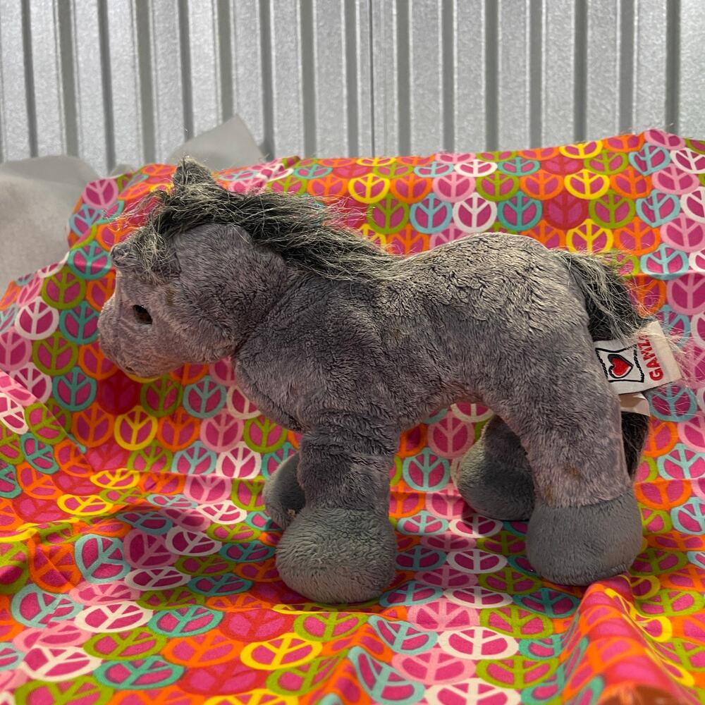 Grey Arabian Horse HM098 Soft No Code Webkinz Plush by Ganz